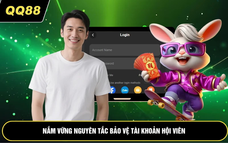 Nắm vững nguyên tắc bảo vệ tài khoản hội viên